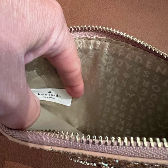 Kate Spade New York Rose Gold Wristlet NWOT - Picture 4 of 15